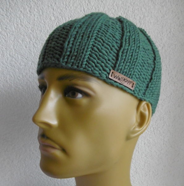 Men's cap, medium green